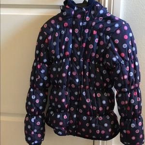 Girls lands end ski jacket